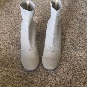 Nude booties